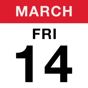 Friday March 14